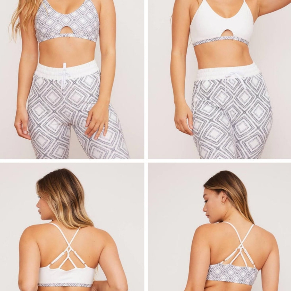 NWT Wolven Threads Lineage crisscross bra